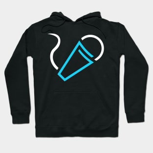 Microphone Icon Hoodie